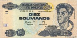 10 Bolivianos BOLIVIEN  2005 P.228 ST