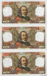 100 Francs CORNEILLE Consécutifs FRANCE  1976 F.65.53