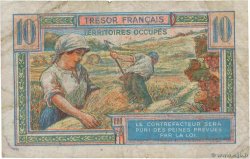 10 Francs TRÉSOR FRANÇAIS FRANCIA  1947 VF.30.01 MB