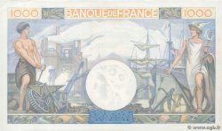 1000 Francs COMMERCE ET INDUSTRIE FRANCE  1940 F.39.02 VF+