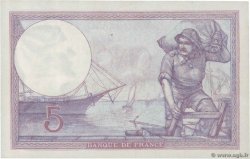 5 Francs FEMME CASQUÉE FRANCIA  1924 F.03.08 EBC