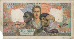 5000 Francs EMPIRE FRANÇAIS FRANCE  1946 F.47.50 G