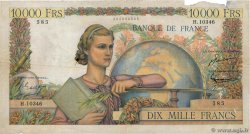10000 Francs GÉNIE FRANÇAIS FRANCE  1956 F.50.78