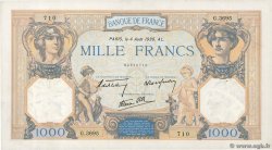 1000 Francs CÉRÈS ET MERCURE type modifié FRANCIA  1938 F.38.26 q.BB