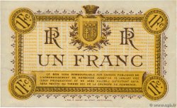 1 Franc FRANCE regionalismo y varios Narbonne 1917 JP.089.15 EBC