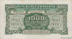 1000 Francs MARIANNE THOMAS DE LA RUE FRANCE  1945 VF.13.02 TTB+