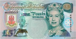 5 Pounds Sterling GIBRALTAR  2000 P.29 UNC