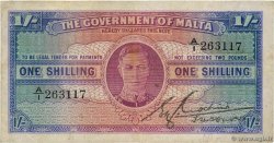 1 Shilling MALTE  1943 P.16