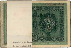 50 Mark Liasse GERMANIA  1914 P.049a et b BB to SPL