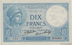 10 Francs MINERVE FRANCE  1932 F.06.16 pr.SUP