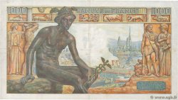 1000 Francs DÉESSE DÉMÉTER FRANCE  1942 F.40.05 TB+