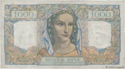 1000 Francs MINERVE ET HERCULE FRANCE  1945 F.41.07 pr.TTB