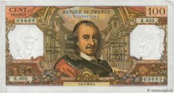 100 Francs CORNEILLE FRANCIA  1974 F.65.46 BB