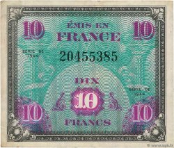 10 Francs DRAPEAU FRANCE  1944 VF.18.01 pr.TTB