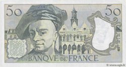 50 Francs QUENTIN DE LA TOUR FRANKREICH  1986 F.67.12 VZ