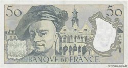 50 Francs QUENTIN DE LA TOUR FRANCE  1986 F.67.12 XF-