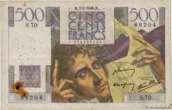 500 Francs CHATEAUBRIAND FRANCE  1946 F.34.04 F-
