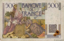 500 Francs CHATEAUBRIAND FRANCE  1946 F.34.04 pr.TB