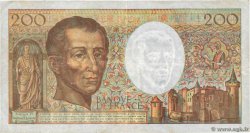 200 Francs MONTESQUIEU FRANCE  1992 F.70.12b TB