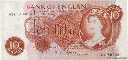 10 Shillings ENGLAND  1966 P.373c UNC-