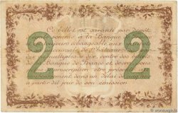 2 Francs FRANCE Regionalismus und verschiedenen Chateauroux 1915 JP.046.04 SGE