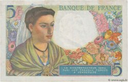 5 Francs BERGER FRANCIA  1943 F.05.01 q.AU