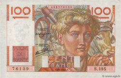 100 Francs JEUNE PAYSAN FRANKREICH  1947 F.28.13