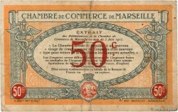 50 Centimes FRANCE Regionalismus und verschiedenen Marseille 1917 JP.079.67 S