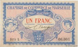 1 Franc FRANCE regionalism and various Marseille 1917 JP.079.64 XF