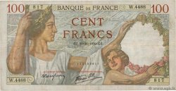 100 Francs SULLY FRANCE  1939 F.26.16