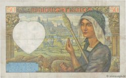50 Francs JACQUES CŒUR FRANCIA  1941 F.19.08 BC+