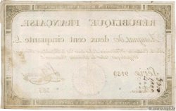 250 Livres FRANCE  1793 Ass.45a pr.TTB