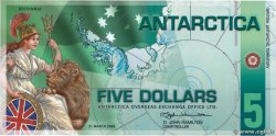 5 Dollars ANTARCTIC  2008 