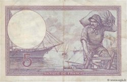 5 Francs FEMME CASQUÉE FRANCE  1918 F.03.02 F+