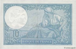 10 Francs MINERVE modifié FRANKREICH  1939 F.07.12 fVZ