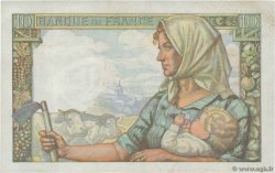 10 Francs MINEUR FRANCE  1942 F.08.06 VF