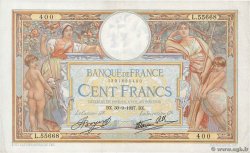 100 Francs LUC OLIVIER MERSON type modifié FRANCIA  1937 F.25.02 MBC