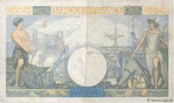 1000 Francs COMMERCE ET INDUSTRIE FRANCE  1940 F.39.03 TB