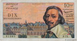 10 Nouveaux Francs RICHELIEU FRANKREICH  1960 F.57.07 fSS