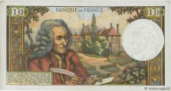 10 Francs VOLTAIRE FRANCE  1970 F.62.43 VF-