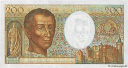 200 Francs MONTESQUIEU FRANCE  1981 F.70.01 pr.SPL