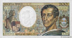200 Francs MONTESQUIEU Modifié FRANCE  1994 F.70/2.01 pr.TTB