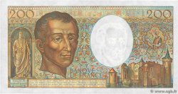 200 Francs MONTESQUIEU FRANCE  1985 F.70.05 pr.SPL