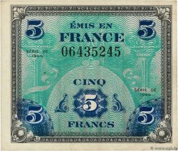 5 Francs DRAPEAU FRANCIA  1944 VF.17.01