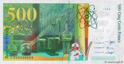 500 Francs PIERRE ET MARIE CURIE FRANCE  1994 F.76.01 XF