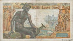 1000 Francs DÉESSE DÉMÉTER FRANCIA  1942 F.40.05 MB