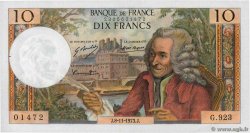 10 Francs VOLTAIRE FRANCIA  1973 F.62.64