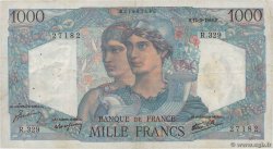 1000 Francs MINERVE ET HERCULE FRANCE  1946 F.41.16 TB