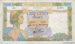 500 Francs LA PAIX FRANCIA  1941 F.32.14