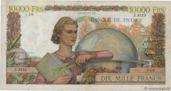 10000 Francs GÉNIE FRANÇAIS FRANKREICH  1952 F.50.60 S